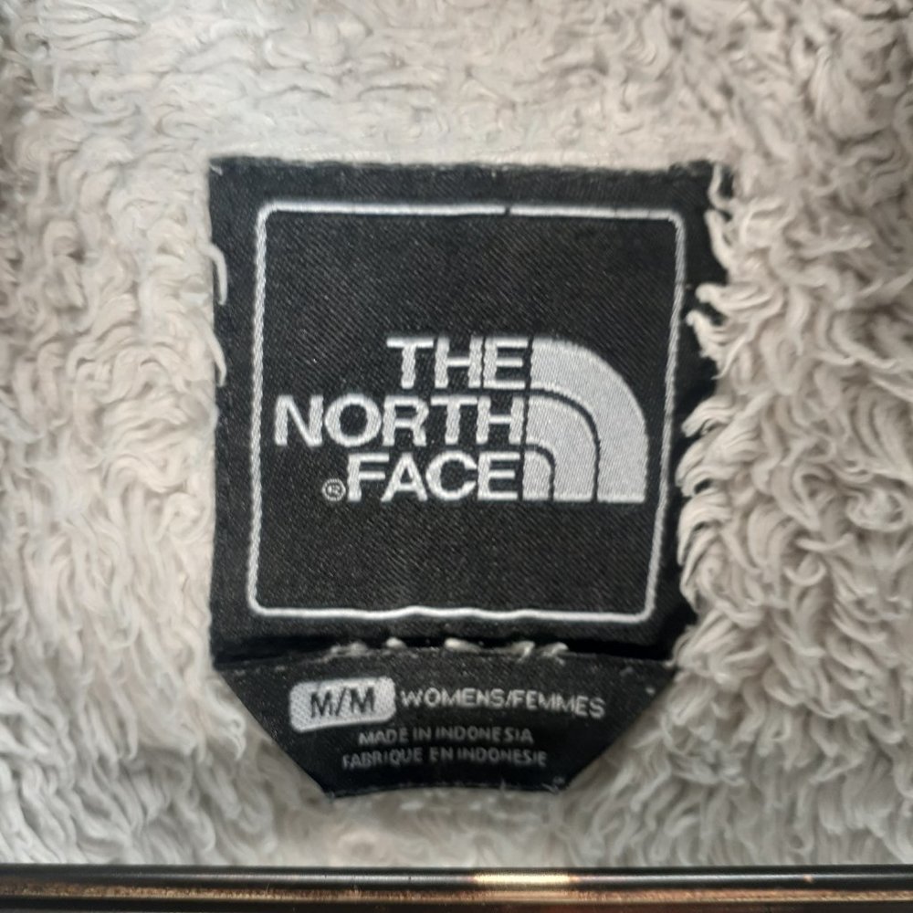 Women's The North Face HyVent Jacket Green and White (Missing Hood) - Med - Picture 7 of 12